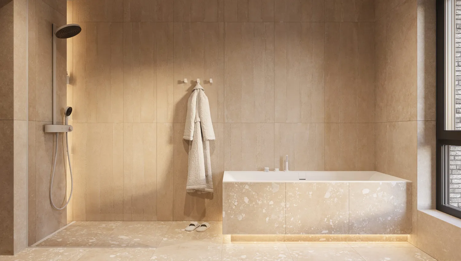 Dětská koupelna — Mediterranean Spa · Viladomy Barrandov
